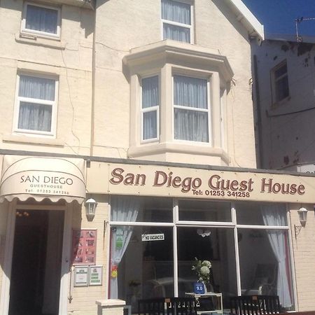 San Diego Guest House - Near Pleasure Beach Blackpool Esterno foto